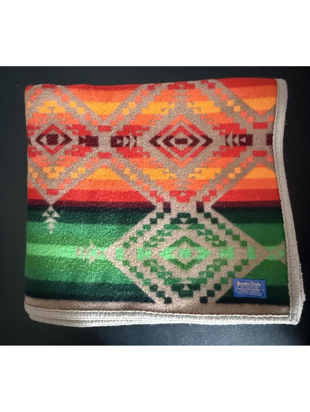 Pendelton Beaver State Eagle Chief Selatsee Yakima Blanket